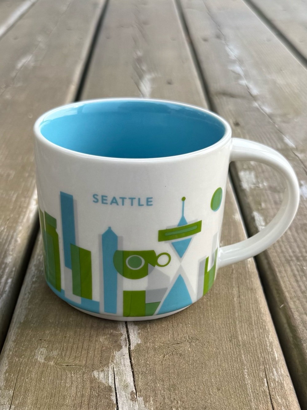 Starbucks 2014 You Are Here Seattle Mug
